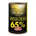 Lata de pienso húmedo Profine de venado y pollo para perros