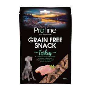 Snack Profine Grain Free de Pavo con trozos sueltos del snack