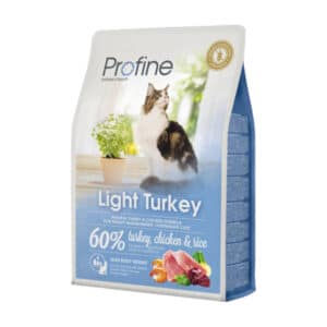 Saco de pienso Profine Cat Light Turkey para gatos con sobrepeso