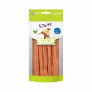 DOKAS sticks de pechuga y corazón de pollo 60 g para perro