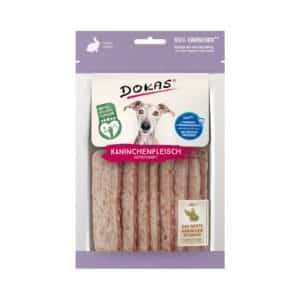 DOKAS tiras de conejo deshidratadas 70 g para perro