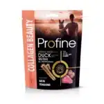 Bolsa de Profine Snack Collagen Beauty, sticks de pato con reishi para perros, 150 g